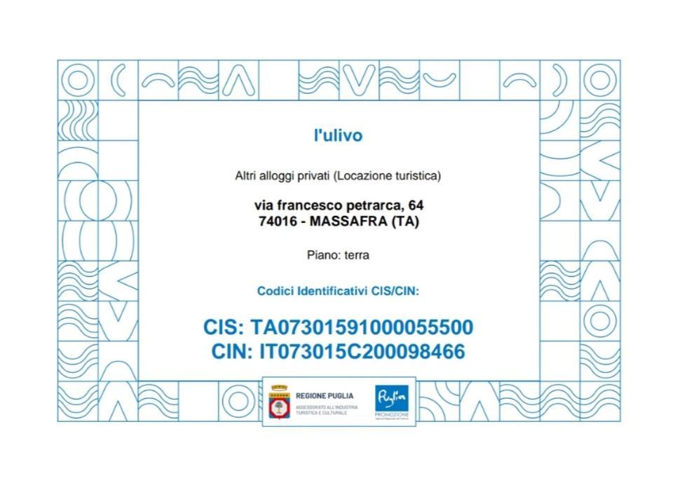 Apartament L'Ulivo Massafra Zewnętrze zdjęcie